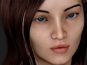 realisticy woman zbrush hd 3D Model