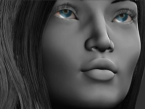 realisticy woman zbrush hd 3D Model