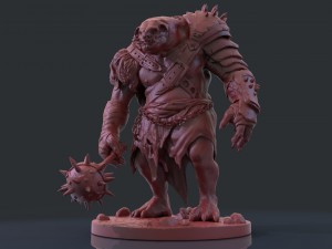 zbrush troll 3Dモデル