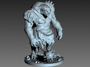 zbrush troll 3D Model