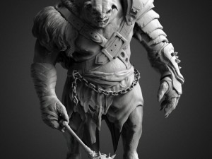 zbrush troll 3D Model