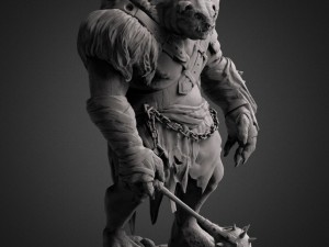 zbrush troll 3D Model