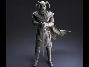 guerrero escandinavo Modelo 3D
