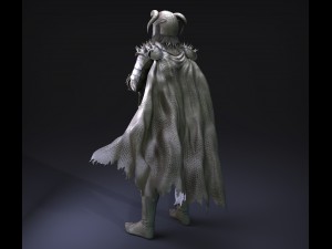 scandinavian warrior Modelo 3D