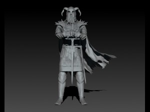 scandinavian warrior Modelo 3D