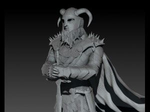 scandinavian warrior Modelo 3D