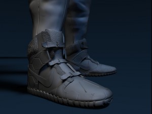 futuristic male character 3D मॉडल