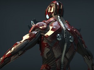 sci-fi character v2 3D Model