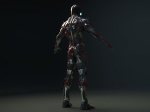 sci-fi character v2 3D Model