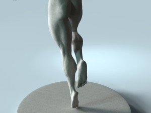 anatomical sculpture of a man Model 3D