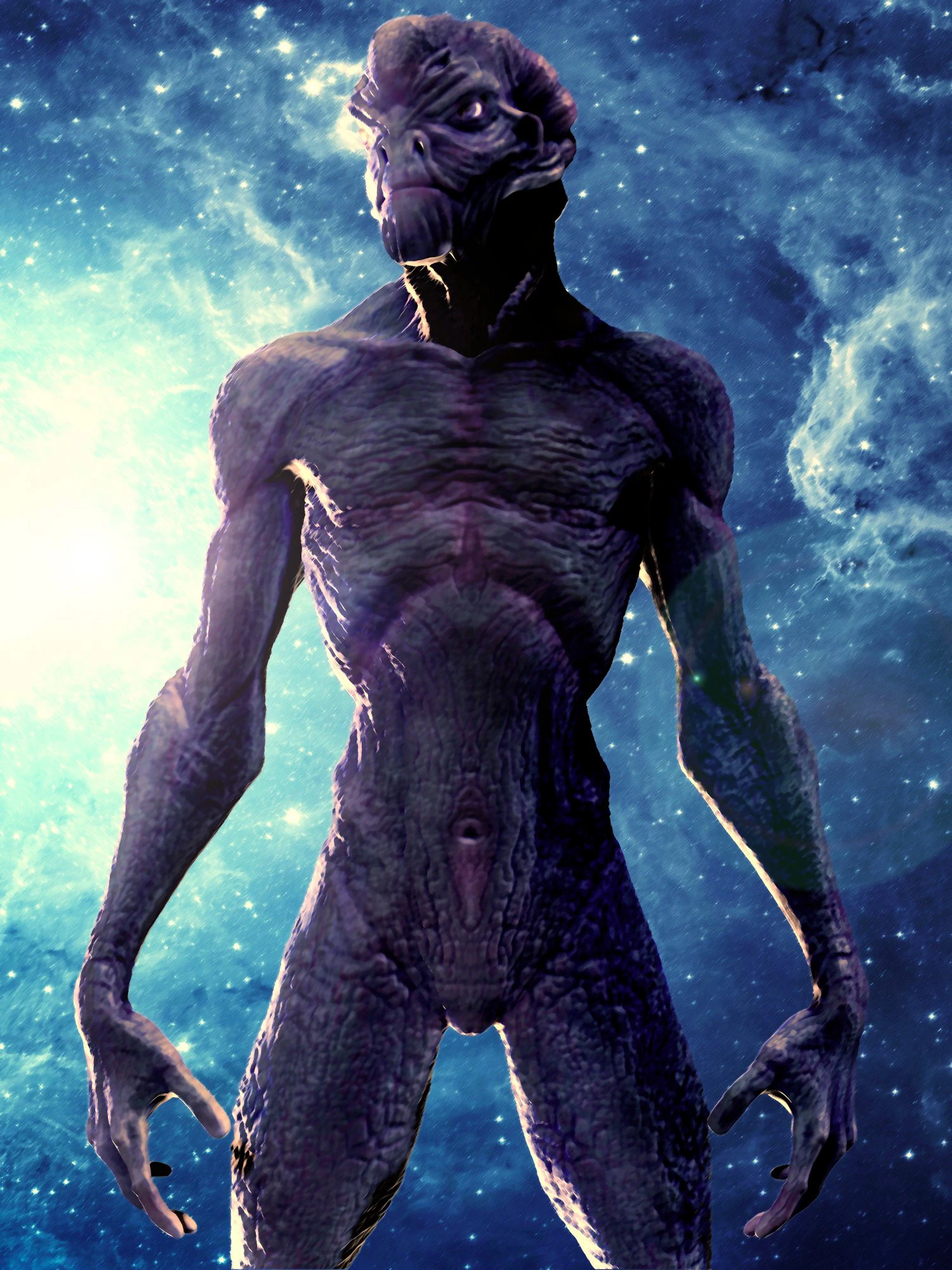 alien creature zbrush hd 3D Model .c4d .max .obj .3ds .fbx .stl .blend
