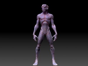 alien creature zbrush hd Model 3D