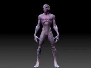 alien creature zbrush hd 3D Model