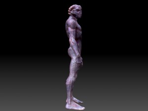 alien creature zbrush hd Model 3D