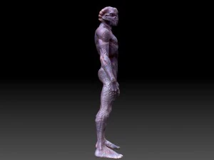 alien creature zbrush hd 3D Model