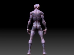 alien creature zbrush hd Model 3D