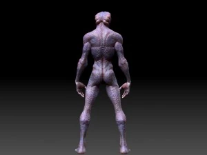 alien creature zbrush hd 3D Model