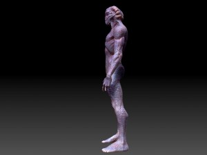 alien creature zbrush hd Model 3D