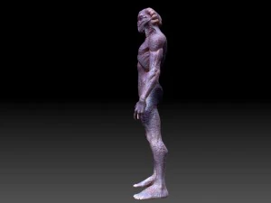 alien creature zbrush hd 3D Model