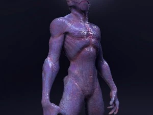 alien creature zbrush hd 3D Model