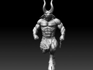 minotaur zbrush hd 3D Модель