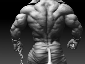 minotaur zbrush hd 3D Модель