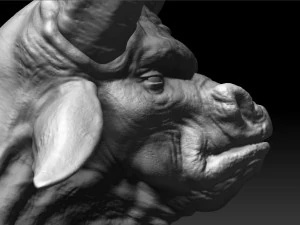 minotaur zbrush hd 3D Model