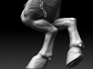 minotaur zbrush hd 3D Модель
