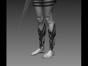 female fantasy creature 3Dモデル