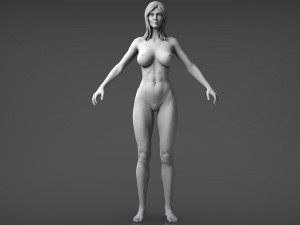 Zbrush woman 3D Model