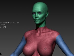 Zbrush woman 3D Model