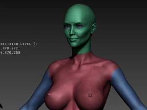 Zbrush woman 3D Model