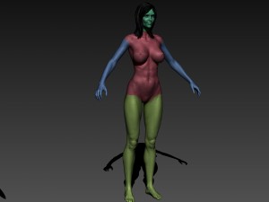 Zbrush woman 3D Model