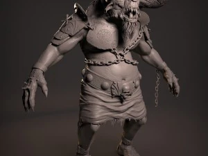 фантастическое существо 3D Модель