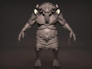 fantasy creature 3D Model