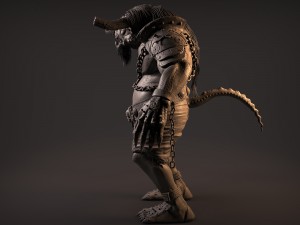 fantasy creature 3D 모델