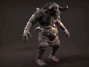 fantasy creature 3D 모델
