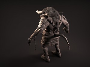 fantasy creature 3D 모델