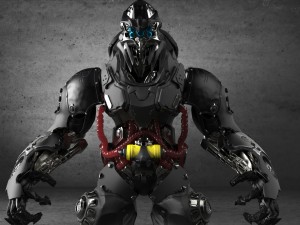 sci-fi robot 3D मॉडल