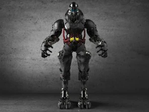 sci-fi robot 3D Model