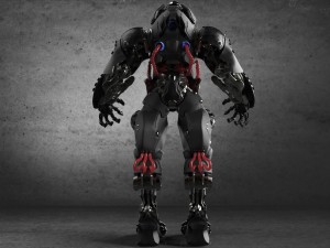 sci-fi robot 3D मॉडल