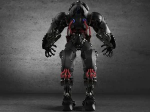 sci-fi robot 3D Model