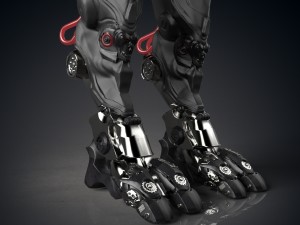 sci-fi robot 3D मॉडल