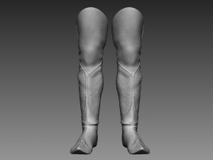 zbrush boots Modèle 3D