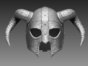 zbrush helmet Model 3D