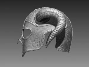 zbrush helmet 3D Model