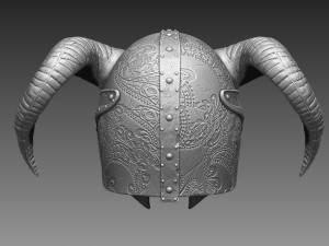 zbrush helmet Model 3D