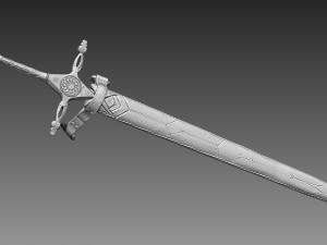 zbrush sword 3D 모델
