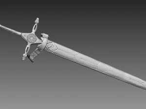 zbrush sword 3D Model