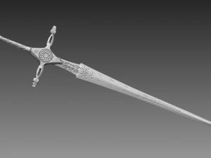 zbrush sword 3D Model